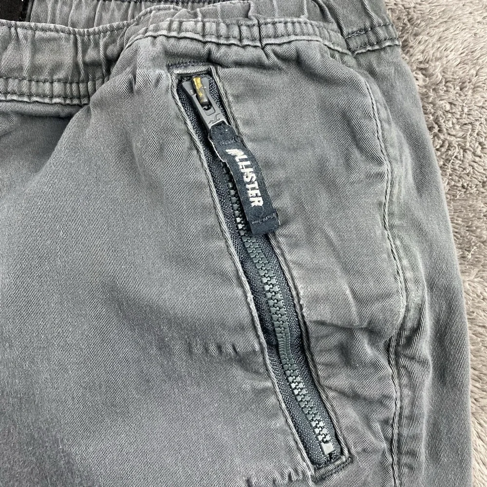 Hollister Stacked Skinny Jogger Mens Large Gray Advanced Stretch